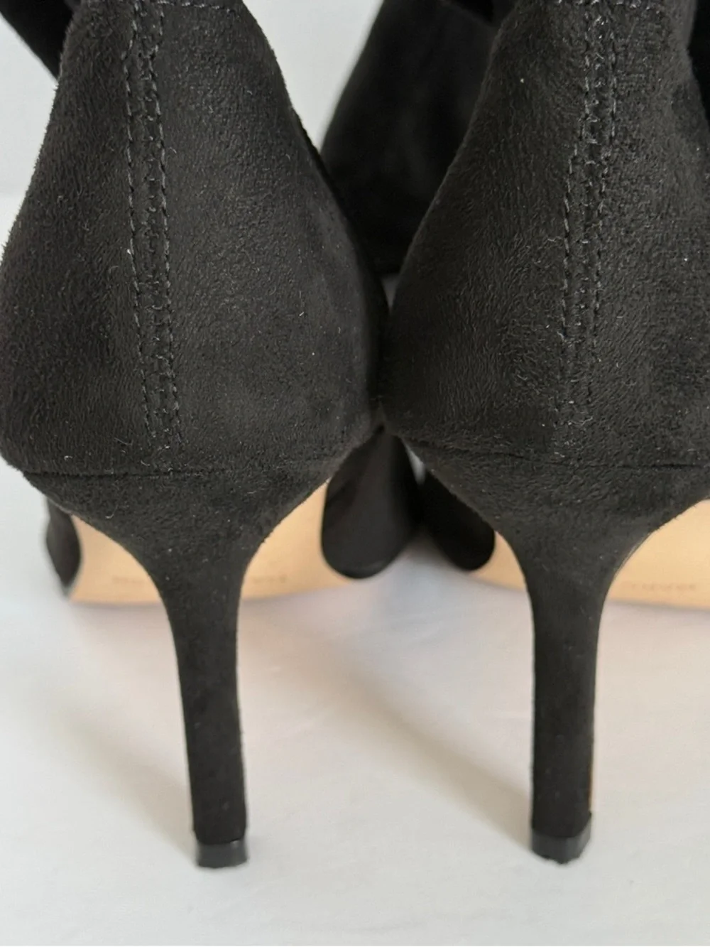 Marc Fisher Black Over-the-Knee Pointed-Toe Stiletto Boots Size 7.5M